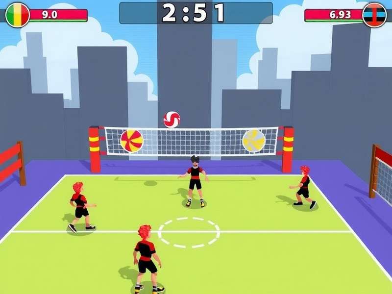 Air Volley Kings Gameplay